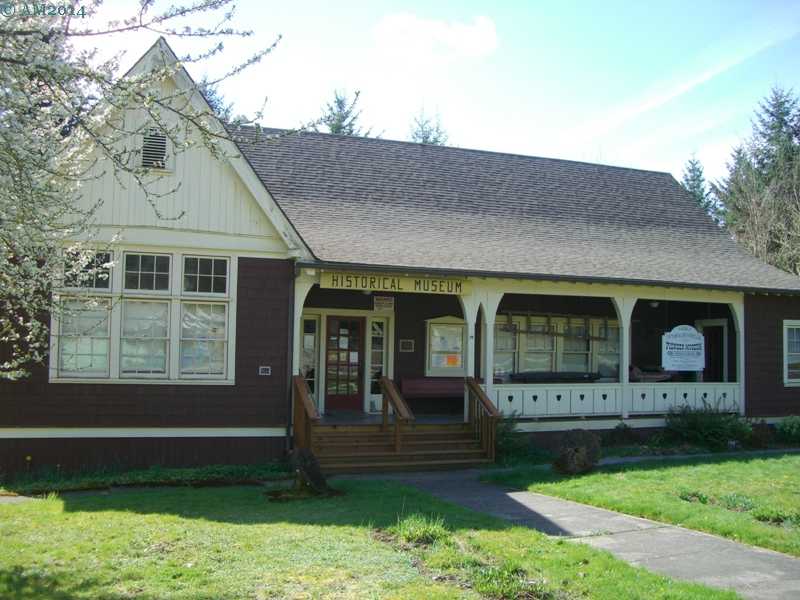 The local museum in Vernonia, Oregon.